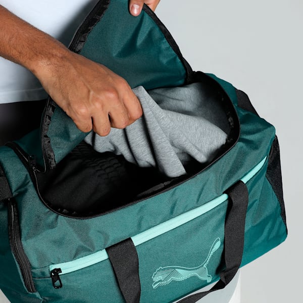 PUMA HYDRA Unisex Duffle Bag, Deep Teal, extralarge-IND