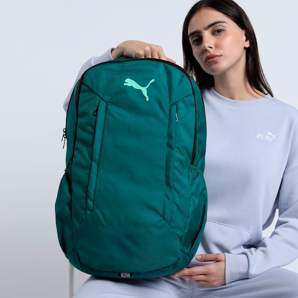 PUMA SMASH Unisex Backpack, Varsity Green, extralarge-IND