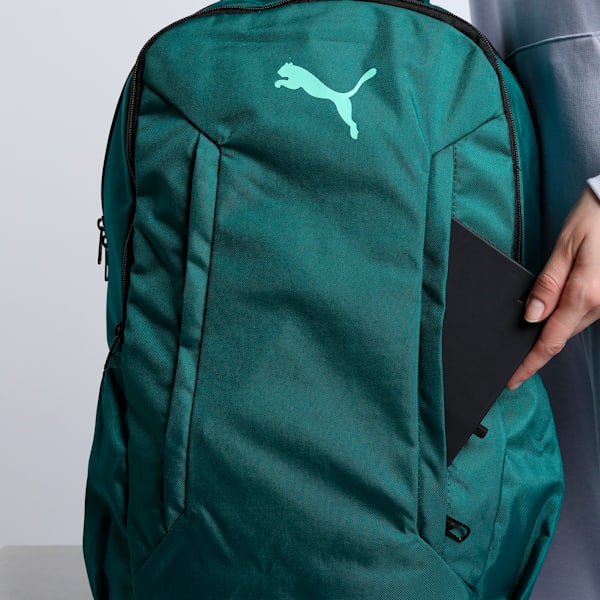 PUMA SMASH Unisex Backpack, Varsity Green, extralarge-IND