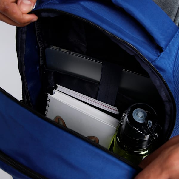 PUMA SMASH Unisex Backpack, Blazing Blue, extralarge-IND