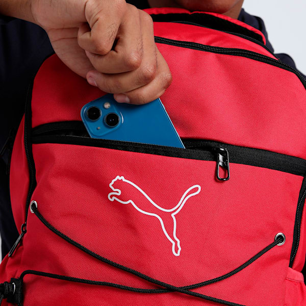 PUMA STRING Unisex Backpack, PUMA Red, extralarge-IND