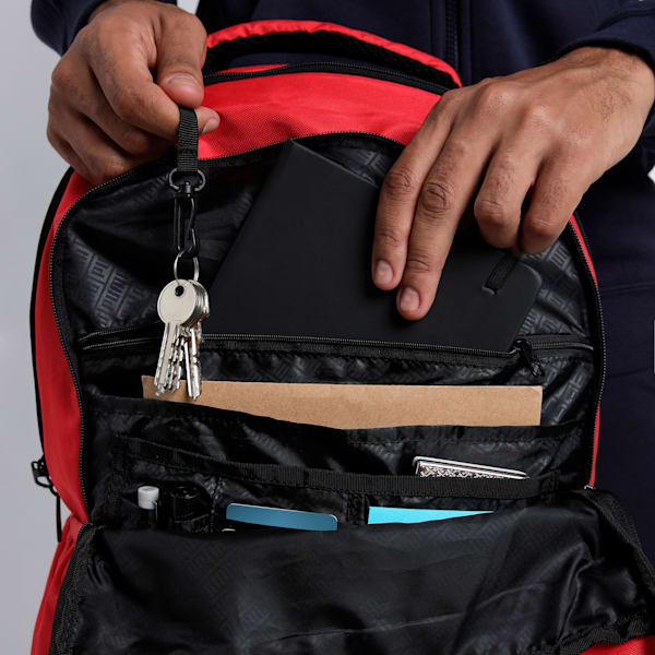 PUMA STRING Unisex Backpack, PUMA Red, extralarge-IND