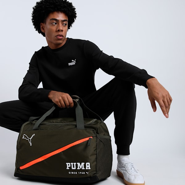 PUMA STRYKER Unisex Duffle Bag, Dark Olive, extralarge-IND