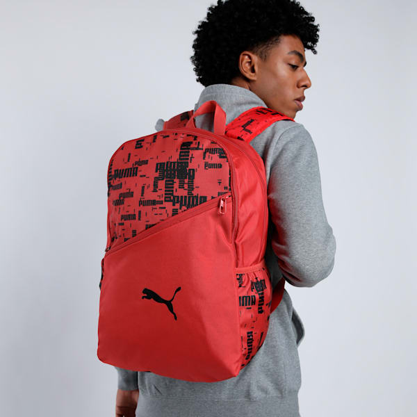 PUMA THUNDERBOLT Unisex Backpack, PUMA Red, extralarge-IND