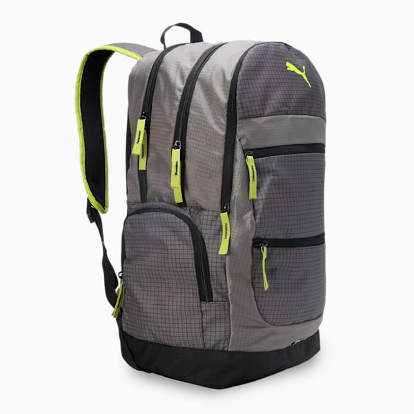 PUMA DENVER Unisex Backpack, Charcoal Gray, extralarge-IND