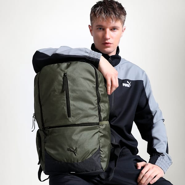 OSLO Backpack, PUMA Olive, extralarge-IND