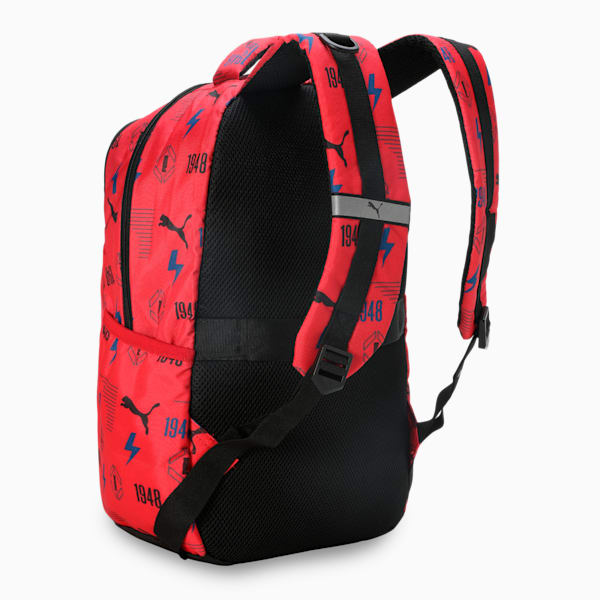 PUMA TOKYO Unisex Backpack, PUMA Red-AOP, extralarge-IND