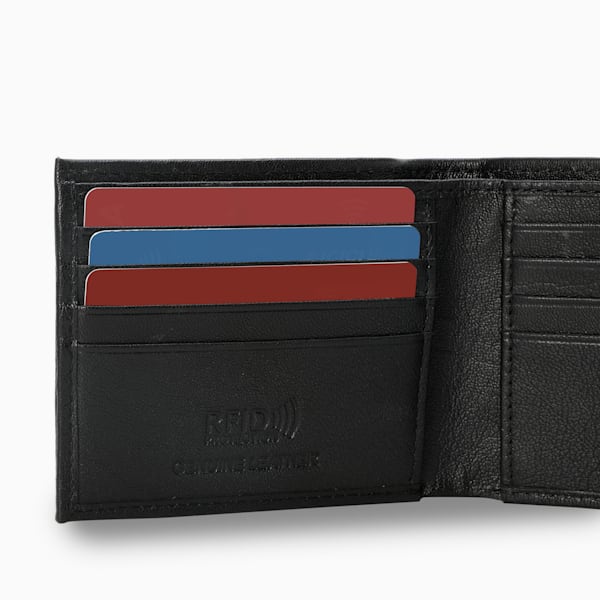 CASA Leather Wallet, PUMA Black, extralarge-IND