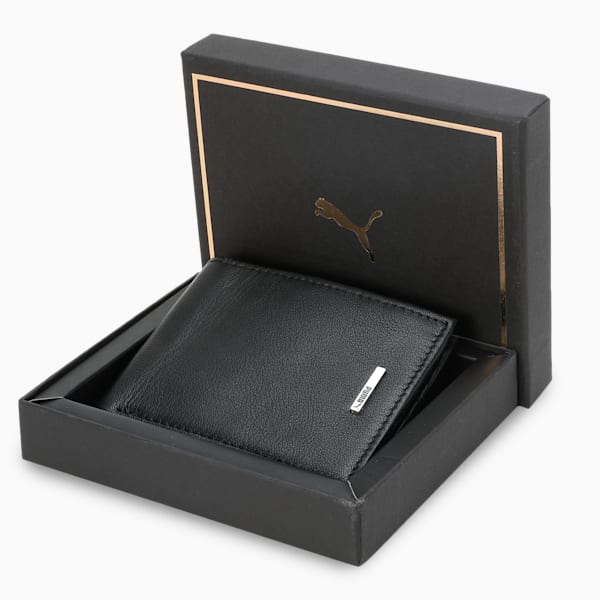 CASA Leather Wallet, PUMA Black, extralarge-IND
