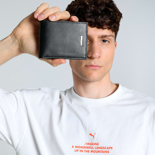 CASA Leather Wallet, PUMA Black, extralarge-IND