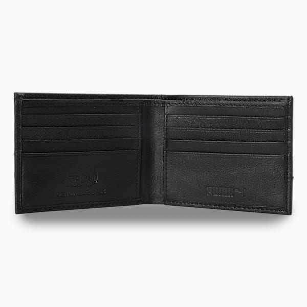 NOVO Leather Wallet, PUMA Black, extralarge-IND
