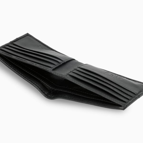 NOVO Leather Wallet, PUMA Black, extralarge-IND