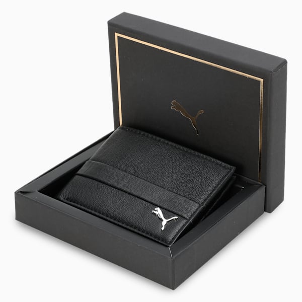 NOVO Leather Wallet, PUMA Black, extralarge-IND