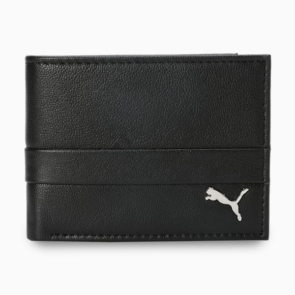 NOVO Leather Wallet, PUMA Black, extralarge-IND