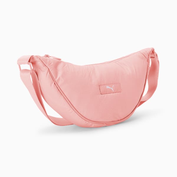 PUMA PLUSH Women's Stylish Halfmoon Bag 1L, Rose Dust, extralarge-IND