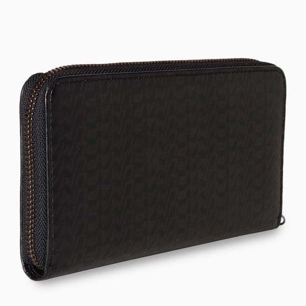 PUMA SIGNATURE Women's Lightweight Clutch Bag, PUMA Black, extralarge-IND