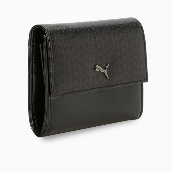 SIGNATURE Small Wallet, PUMA Black, extralarge-IND