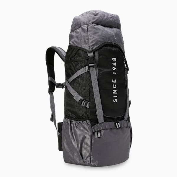 PUMA PEAKPACKER Trekking Rucksack 54.5L, Cool Dark Gray-PUMA Black, extralarge-IND
