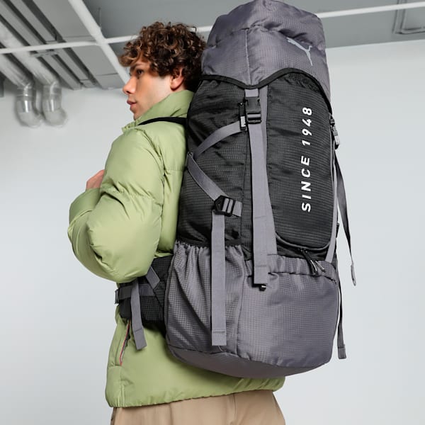 PUMA PEAKPACKER Unisex Rucksack, Cool Dark Gray-PUMA Black, extralarge-IND