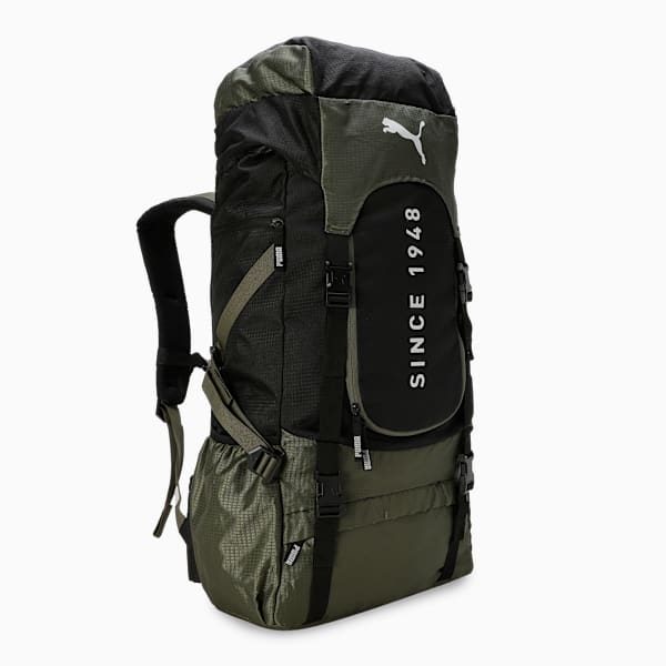 PUMA PEAKPACKER Trekking Rucksack 54.5L, PUMA Olive-PUMA Black, extralarge-IND