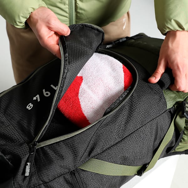 PUMA PEAKPACKER Trekking Rucksack 54.5L, PUMA Olive-PUMA Black, extralarge-IND