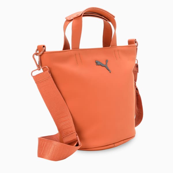 PUMA ZEN Women's Small Tote Bag, Warm Chestnut, extralarge-IND