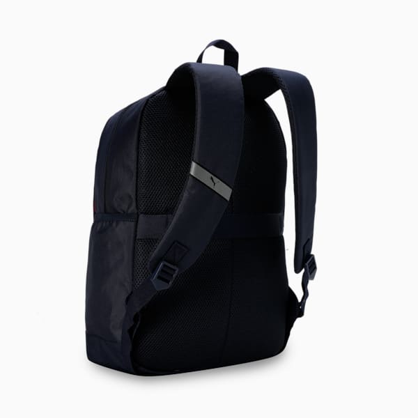Colorblock Backpack, PUMA Navy-For All Time Red, extralarge-IND