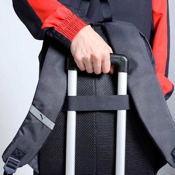 Colorblock Backpack, PUMA Navy-For All Time Red, extralarge-IND