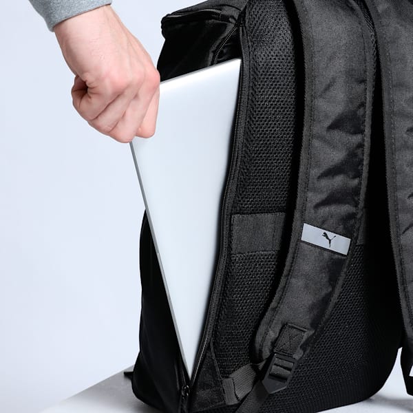 Solid Backpack, PUMA Black, extralarge-IND