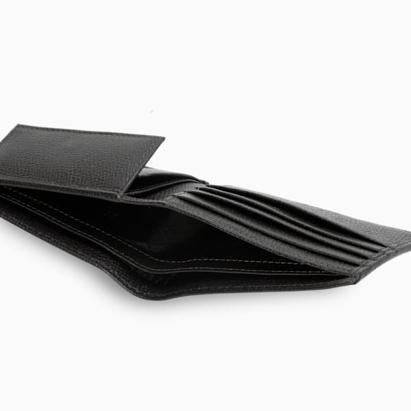 Cat Logo Leather Wallet, Chocolate, extralarge-IND