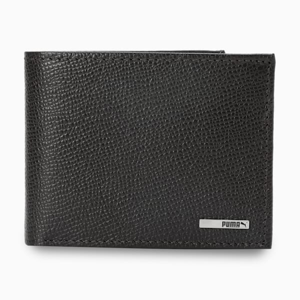 Cat Logo Leather Wallet, Chocolate, extralarge-IND