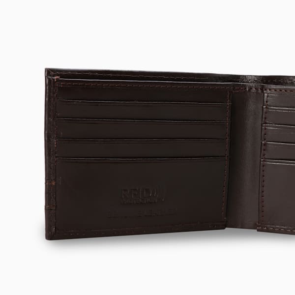 Metal Wallet, Chocolate, extralarge-IND