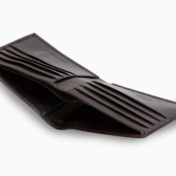PUMA Metal Unisex Wallet, Chocolate, extralarge-IND