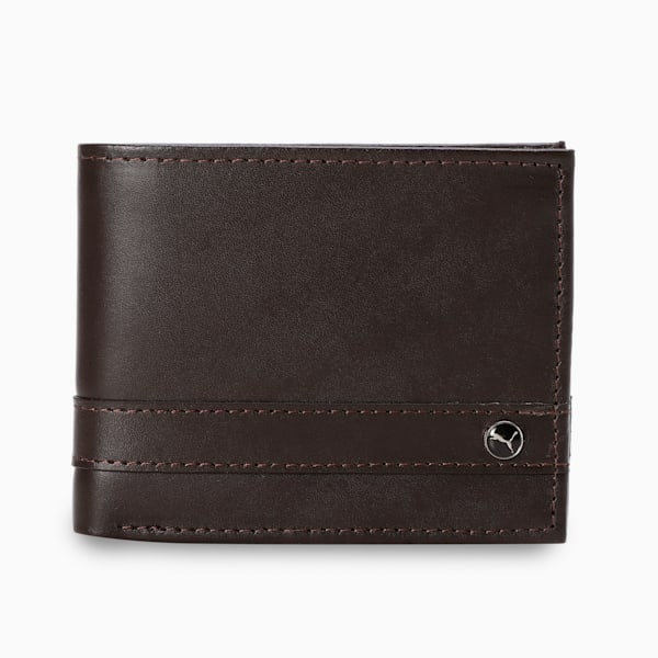 Metal Wallet, Chocolate, extralarge-IND