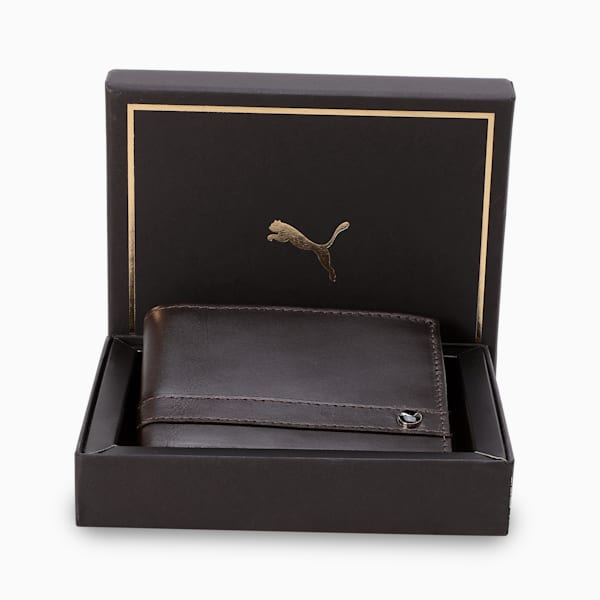 Metal Wallet, Chocolate, extralarge-IND