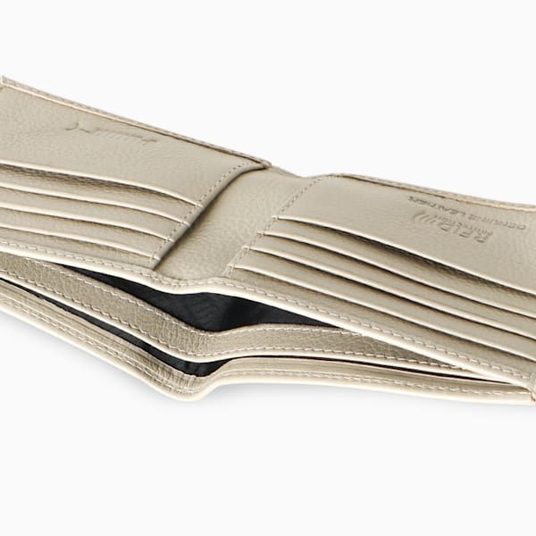 PUMA Metal World Logo Unisex Wallet, Birch, extralarge-IND