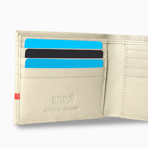 PUMA Metal World Logo Unisex Wallet, Birch, extralarge-IND