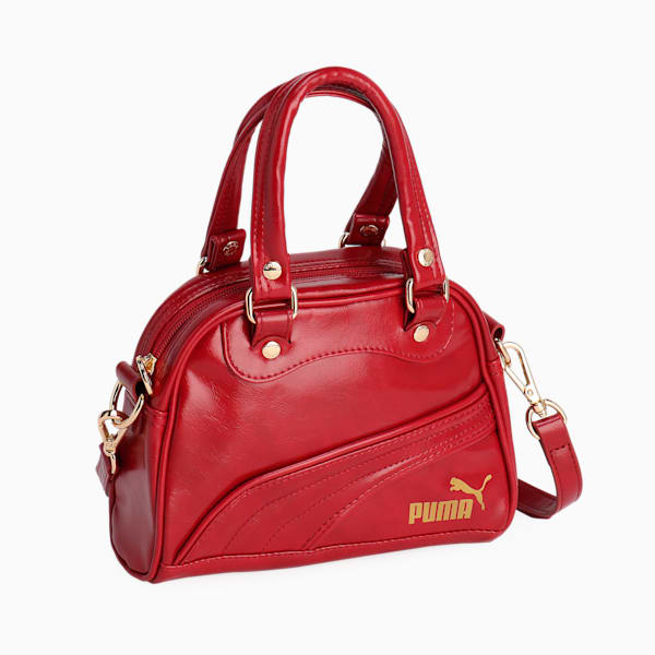 ウィメンズ PUMA x LILY BROWN ミニ グリップバッグ 2L, Dark Crimson, extralarge-JPN