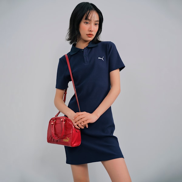 ウィメンズ PUMA x LILY BROWN ミニ グリップバッグ 2L, Dark Crimson, extralarge-JPN