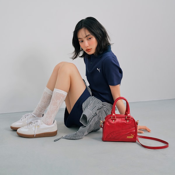 ウィメンズ PUMA x LILY BROWN ミニ グリップバッグ 2L, Dark Crimson, extralarge-JPN