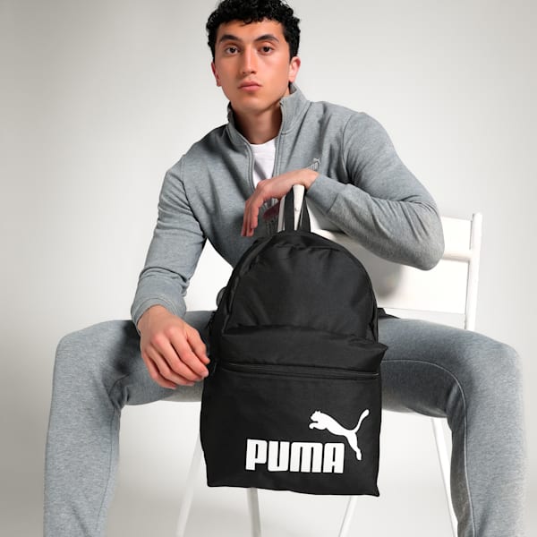 PUMA PHASE Unisex Backpack, PUMA Black, extralarge-IND