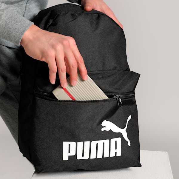 PUMA PHASE Unisex Backpack, PUMA Black, extralarge-IND