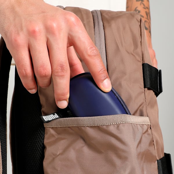 DECK Backpack, Totally Taupe, extralarge-IND