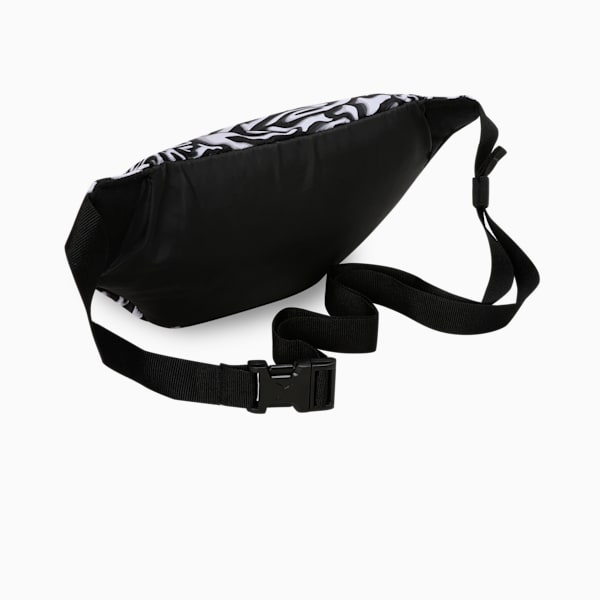 ACADEMY Printed Waist Bag, PUMA Black-Grafiti AOP, extralarge-IND
