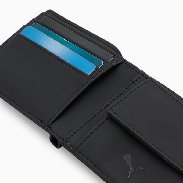 Stylised Wallet V1, PUMA Black, extralarge-IND