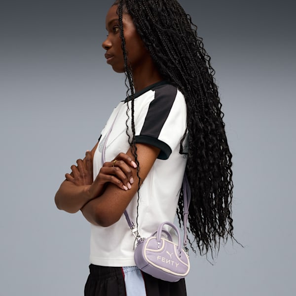 PUMA X FENTY Pocket Grip Lightweight Bag, Pale Plum-Alpine Snow, extralarge-IND