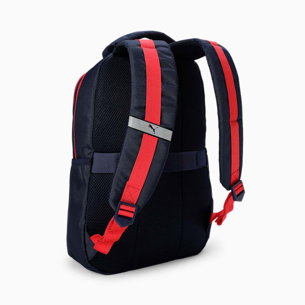 PUMA x Royal Challengers Bangalore Unisex Backpack, For All Time Red-PUMA Navy, extralarge-IND