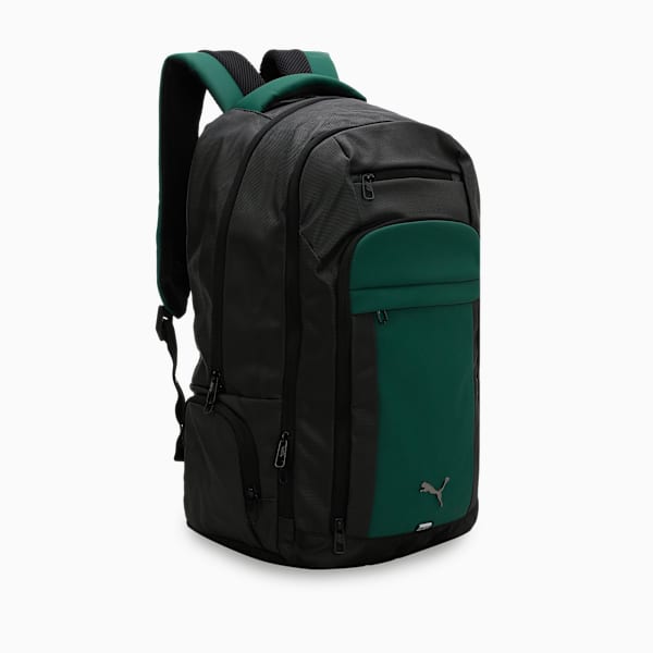 PUMA UrbanPro Lightweight Everyday Backpack, PUMA Black-Ponderosa Pine, extralarge-IND