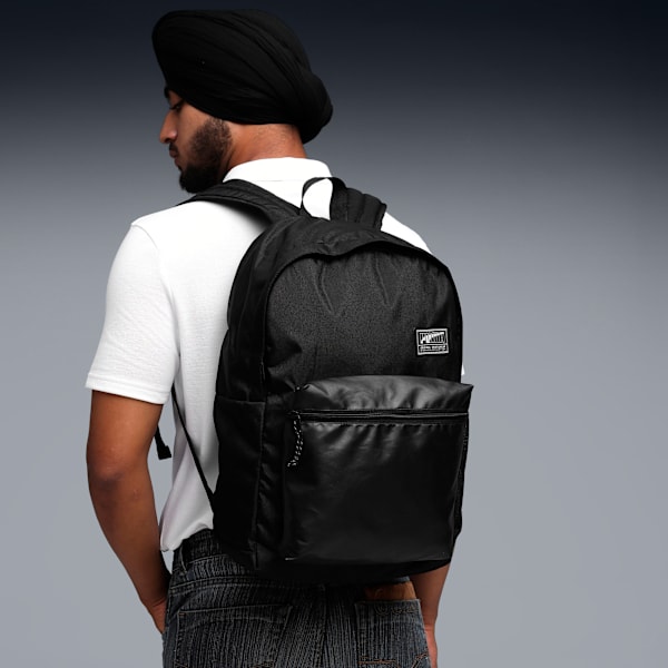 Academy School Ready Backpack, PUMA Black, extralarge-IND