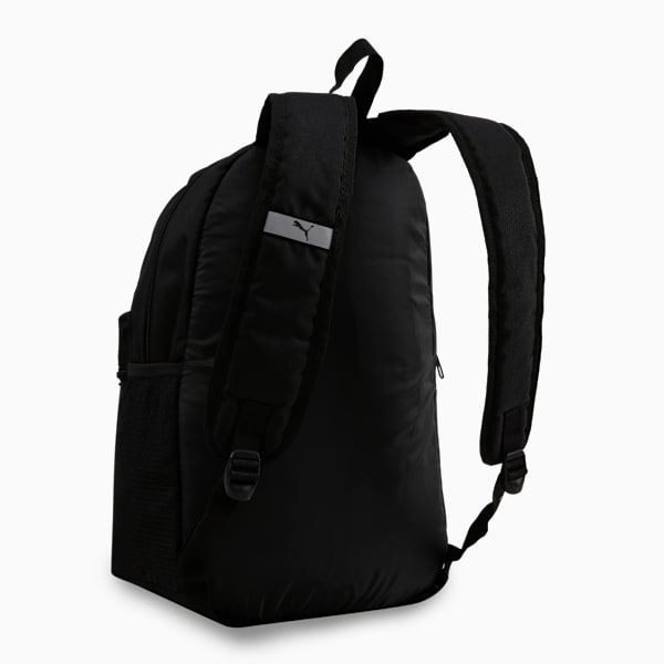 Phase Reliable Lightweight Backpack, PUMA Black-Golden Logo, extralarge-IND